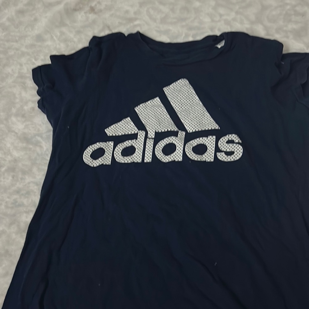 adidas navy blue size small